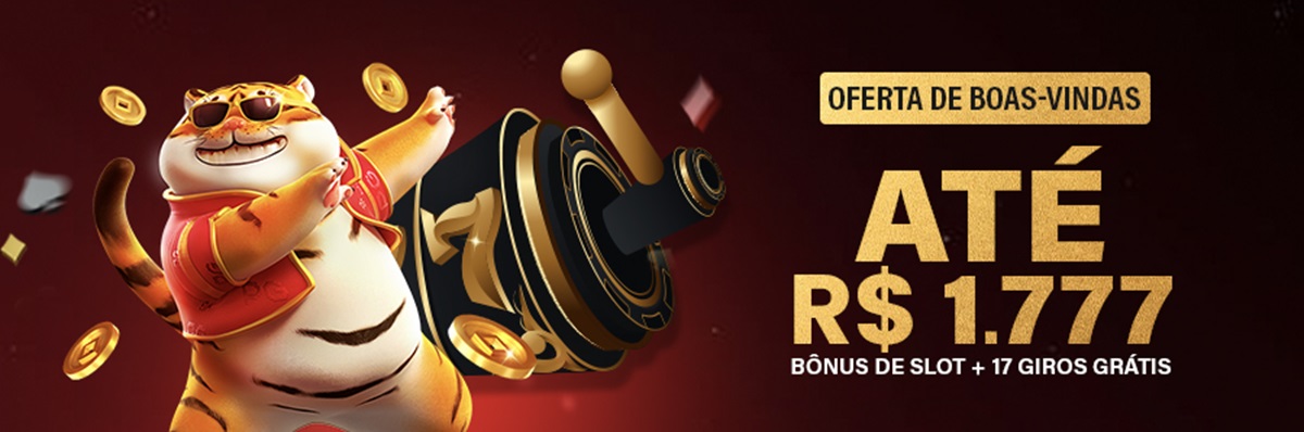 Bônus de R$1.777 em Slots + 17 Giros Grátis