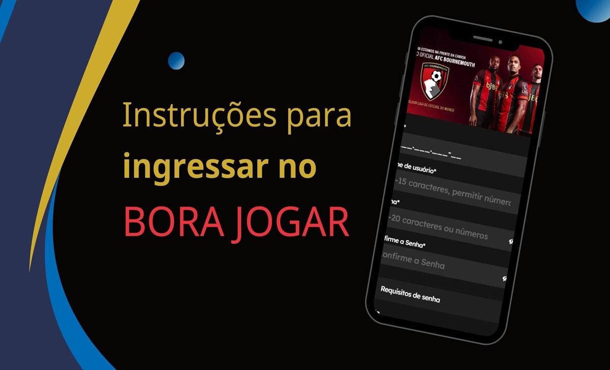 Instruções para apostar na casa de apostas Bora Jogar